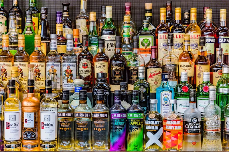 Image: Of course, by the time you find a clerk to help you make your selection at Walmart, you'll want to get a really big bottle.
