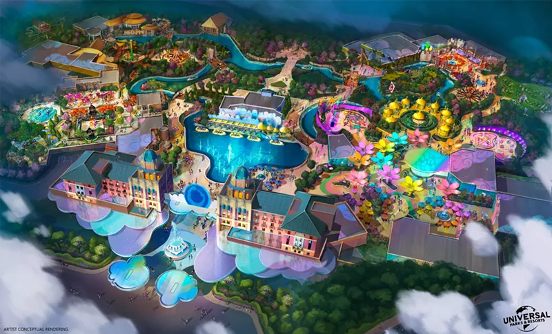 Image: Universal Studios announced it will build a new theme park attraction for kids in Frisco, east of the Dallas North Tollway and north of Panther Creek Parkway.