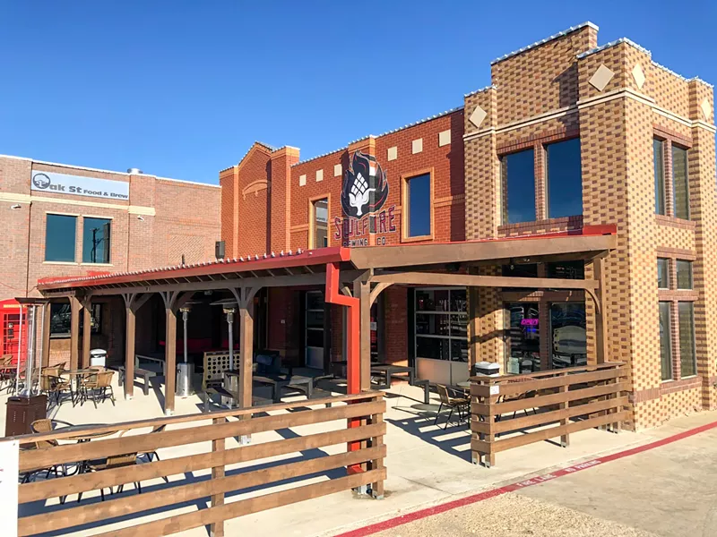 Image: Soul Fire has some space, but not a ton compared with some other North Texas breweries.
