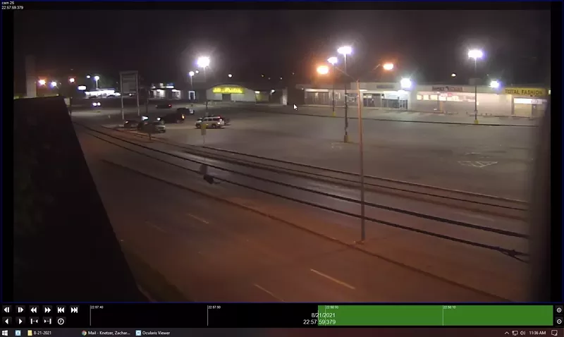 Image: The Dallas Police Department put up the camera that captured this video to help build a case against Hoppenstein properties.
