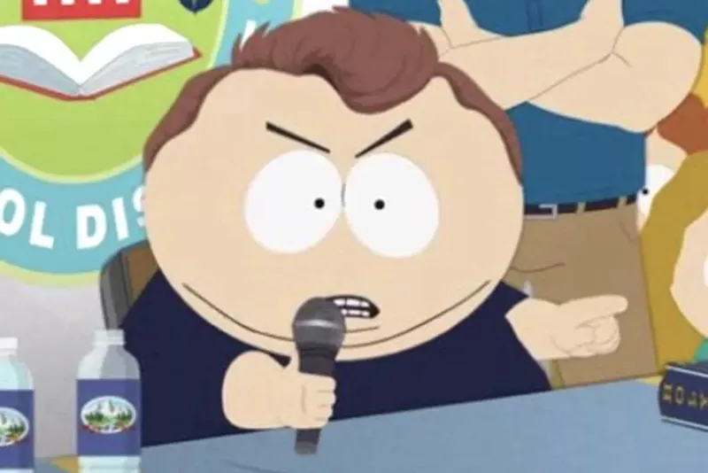 Image: Eric Cartman as Charlie Kirk.