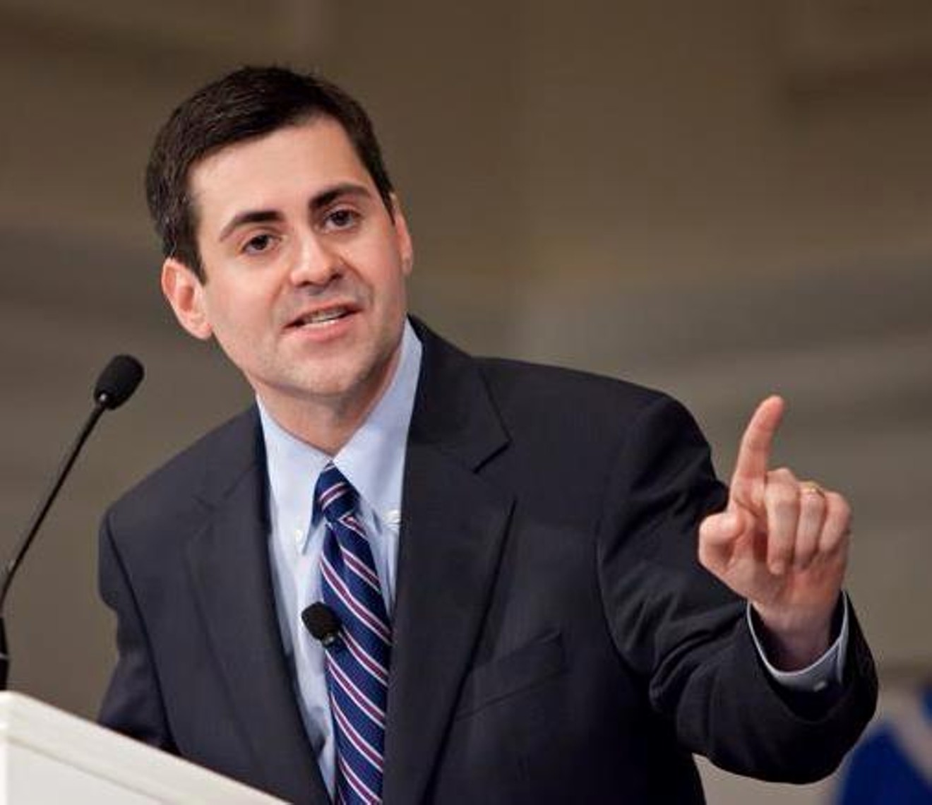 Russell Moore preaching at Southern Baptist Theological Seminary in 2011.
