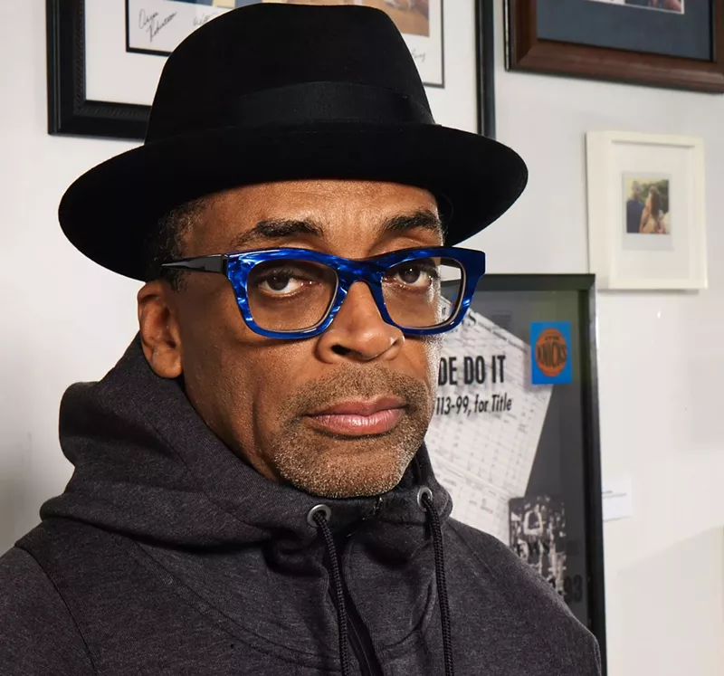 Image: Legendary filmmaker and activist Spike Lee did not hold back his opinions this weekend during his talk at the Winspear Opera House.