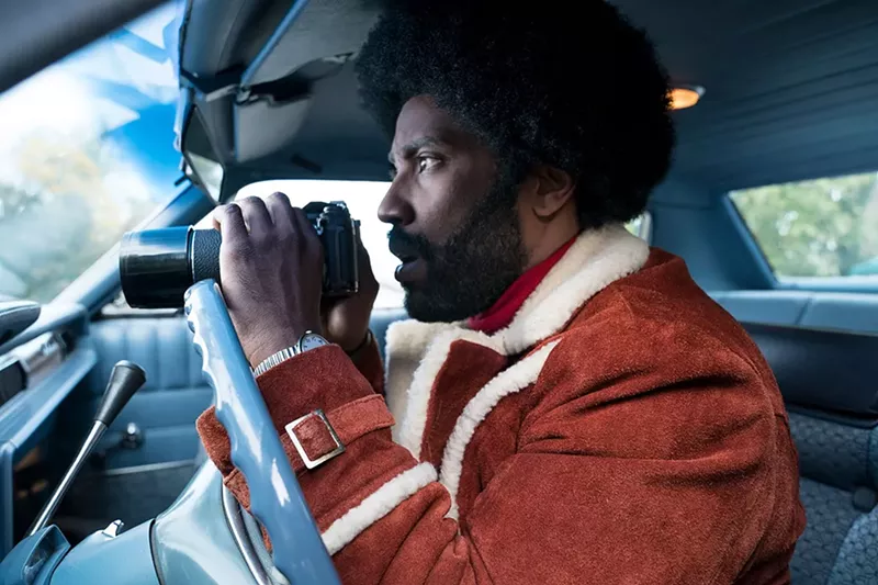 Image: In Spike Lee’s BlacKkKlansman, John David Washington plays Ron Stallworth, an African-American detective in the Colorado Springs police force who infiltrates the Ku Klux Klan in the mid-1970s.