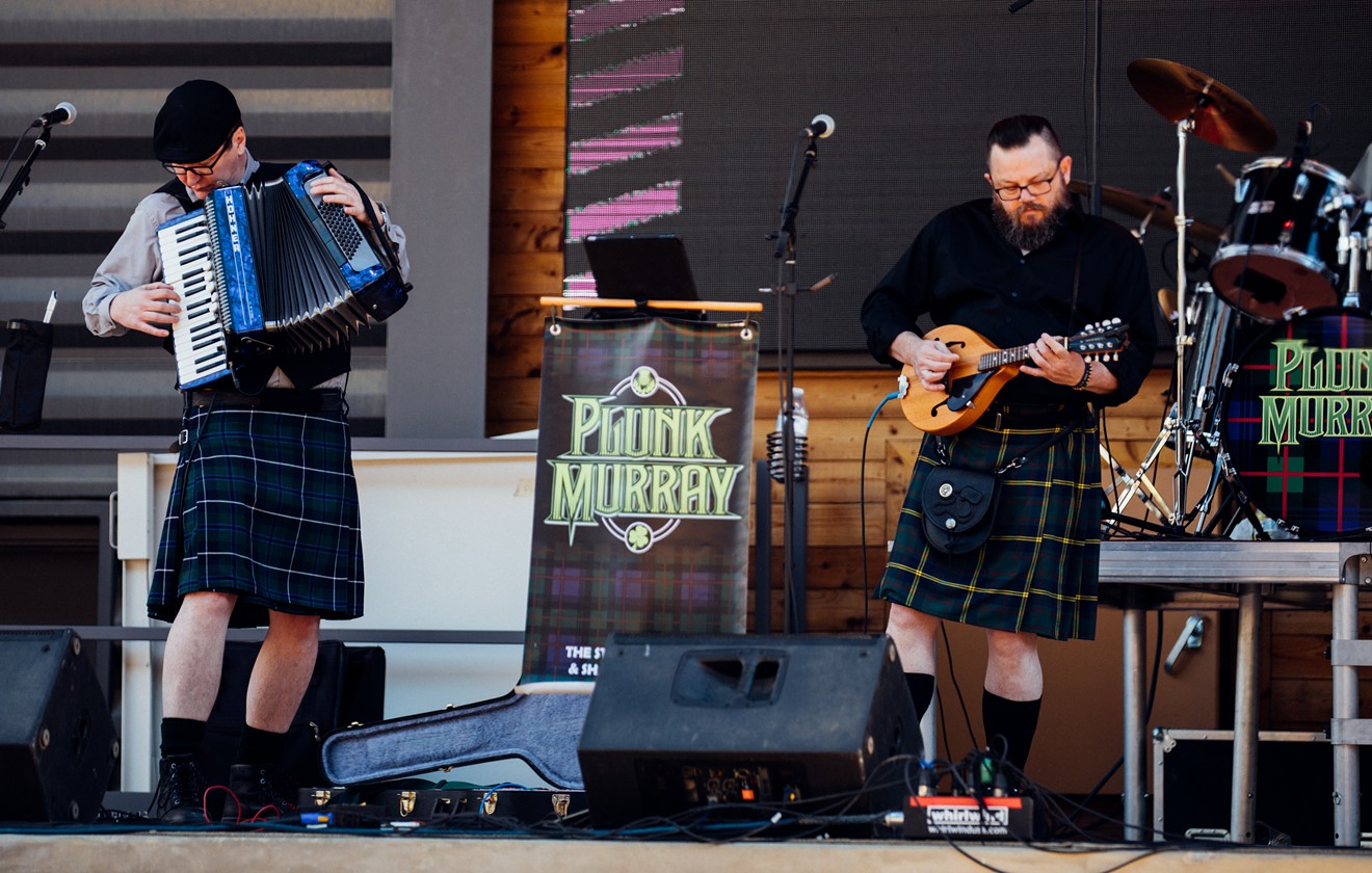 You can't get much more Irish than a name like Plunk Murray. Catch the music at Jaxon Texas Kitchen and Beer Garden or at Legacy Food Hall's St. Patrick's weekend party.