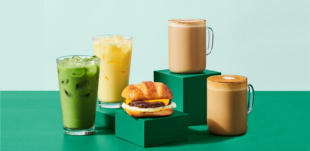 Almond-milk flat whites, coconut milk-based matchas and the plant-based breakfast sandwich round out Starbucks' new vegan offerings.