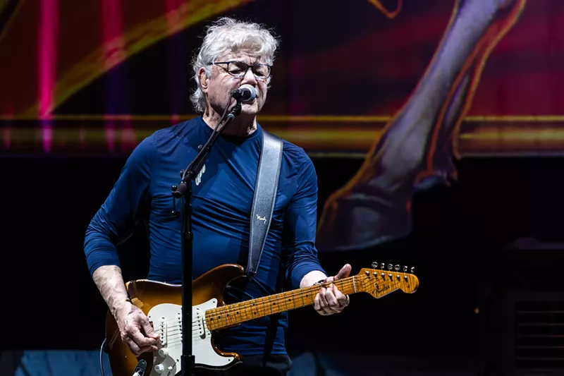 Image: Dallas native Steve Miller returned to Dos Equis Pavilion on Sunday.