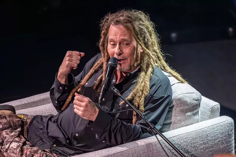 Image: Jeffrey Liles, a major conduit of Dallas music for four decades, led a masterclass in Dallas music history Saturday night through his storytelling.