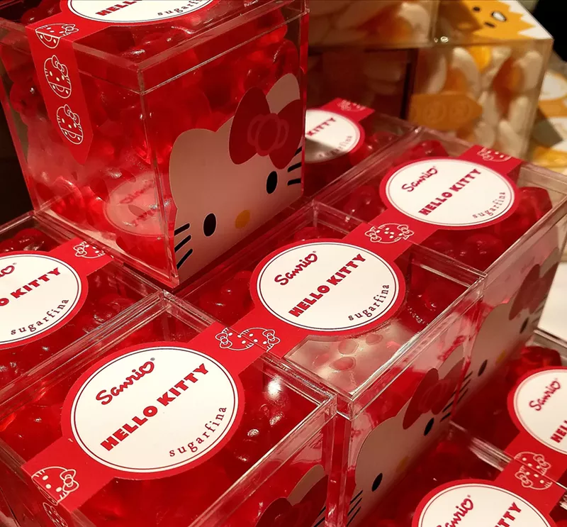 Image: Apple pie-flavored Hello Kitty gummies break the kawaii meter.