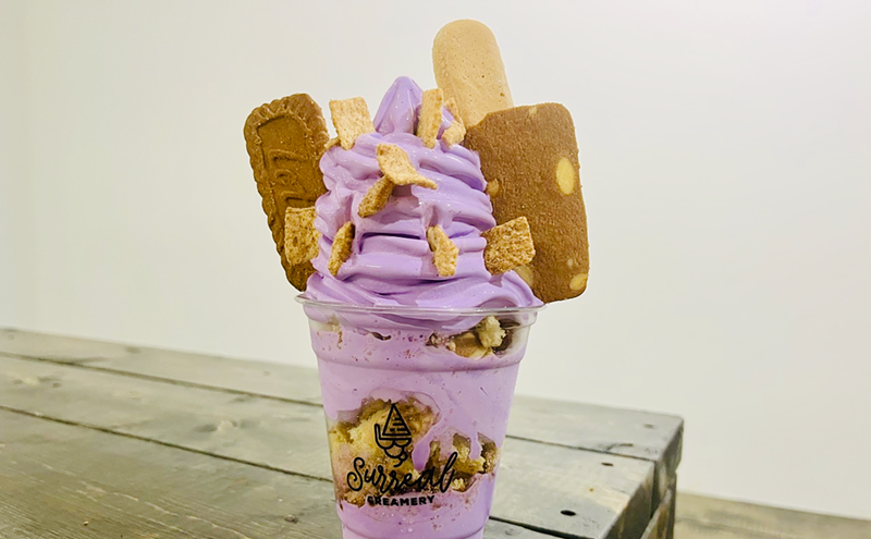 Image: At Surreal Creamery, Toppings Overshadow Melty Soft Serve