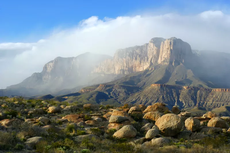 Image: At 8,751 feet above sea level, Guadalupe Peak is the tallest mountain in Texas.