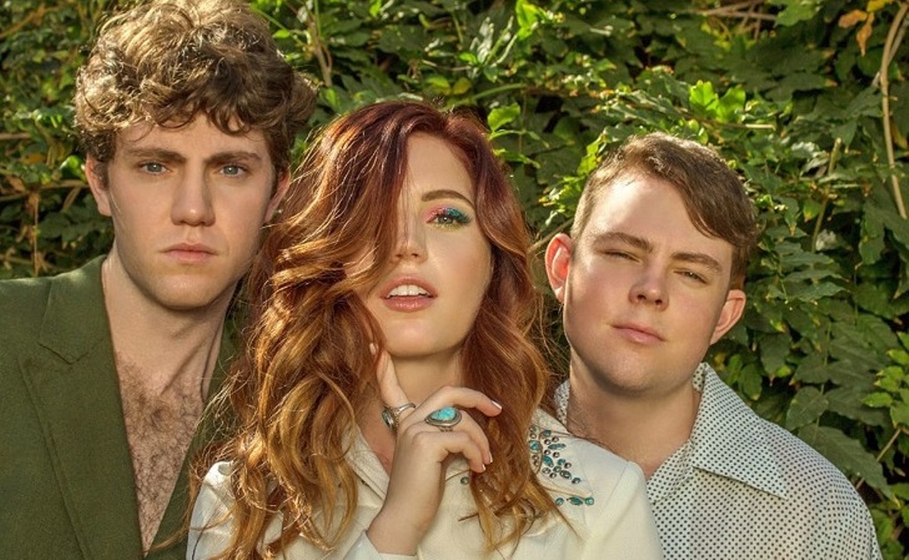 Echosmith — lead singer Sydney Sierota (middle) flanked by her brothers Noah (left) and Graham — will perform at the Granada Theater in Dallas on Feb. 23.