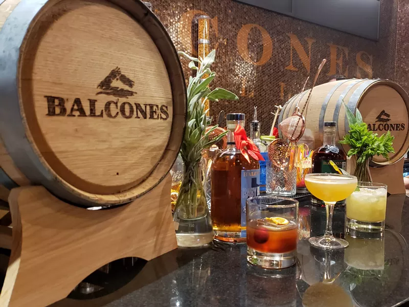 Image: Balcones Speakeasy mixes baseball with a Prohibition vibe.