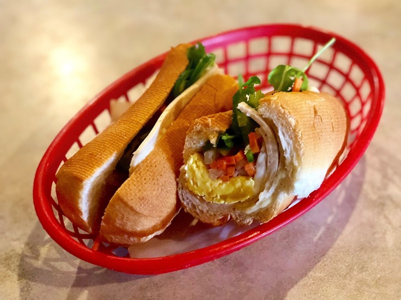 Pho Pasteur 2's banh mi ($4) are among Carrollton's best.