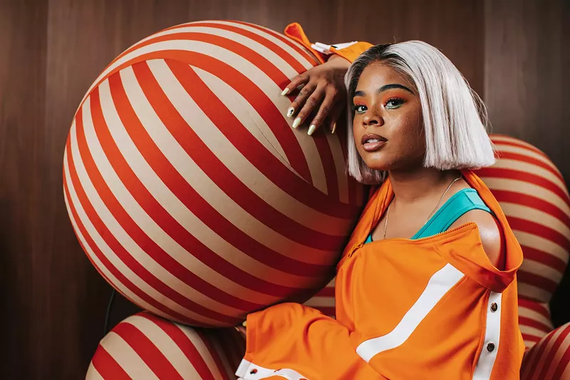 Image: Tayla Parx on location shoot at Virgin Hotels Dallas