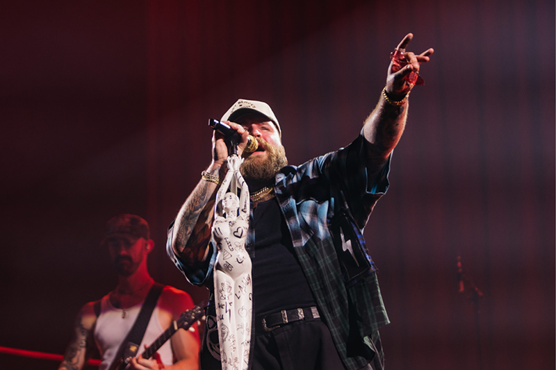 Image: Man performing on stage