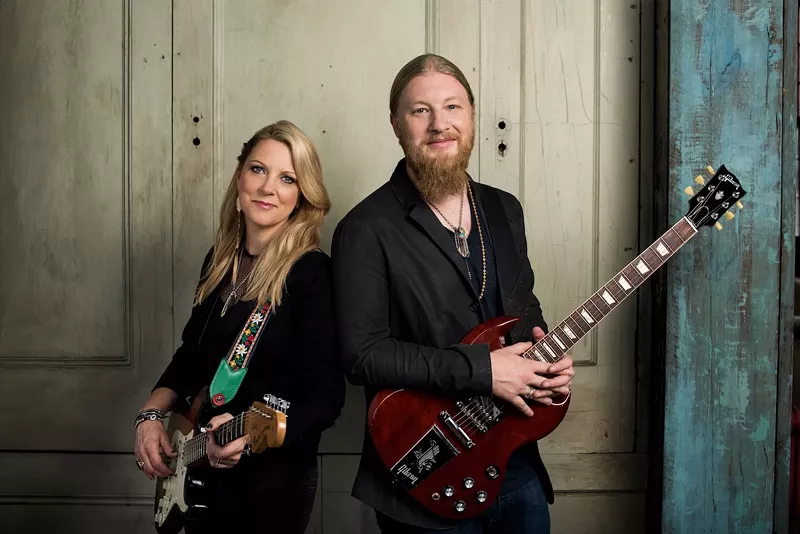 Image: Susan Tedeschi and Derek Trucks work hard to balance life between their band and their family.
