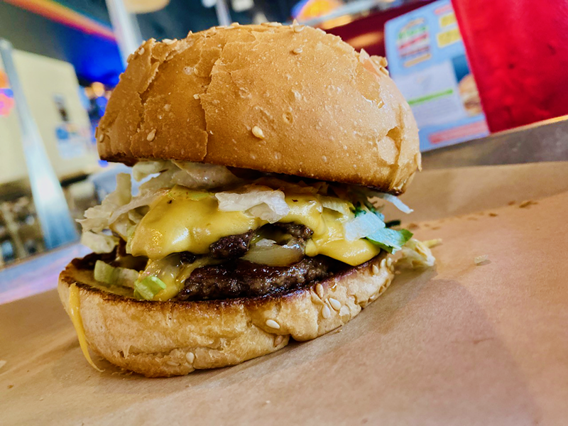 Image: The Roy-Al with Cheese at Roy G's.