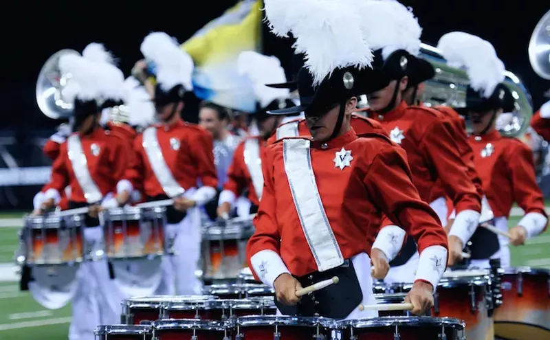 Image: Texans Compete in 'NFL of Marching Bands'