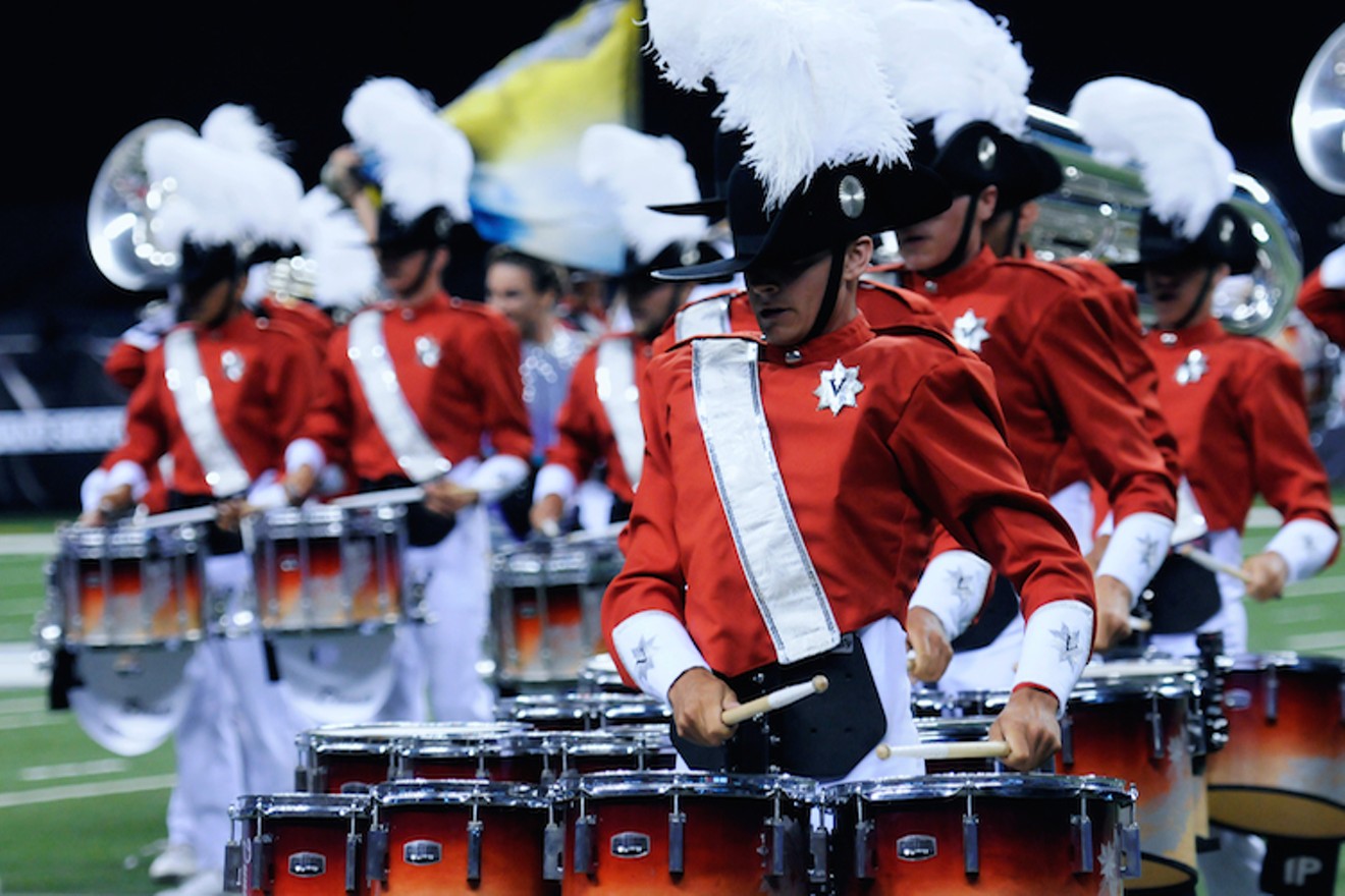 A third of the Santa Clara Vanguard is from Texas, a third is from California, and a third is from 28 other states and three countries.