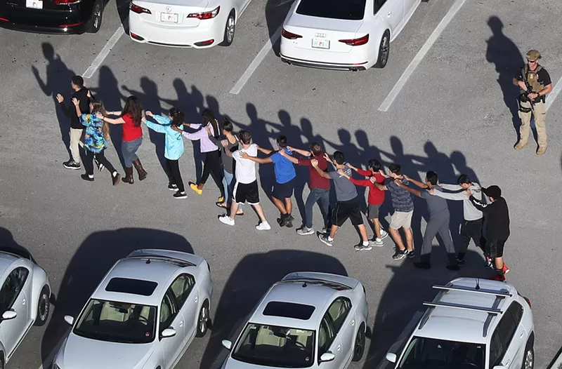 Image: Yet another scene, similar to this one, played out in Nashville this week following another school mass shooting