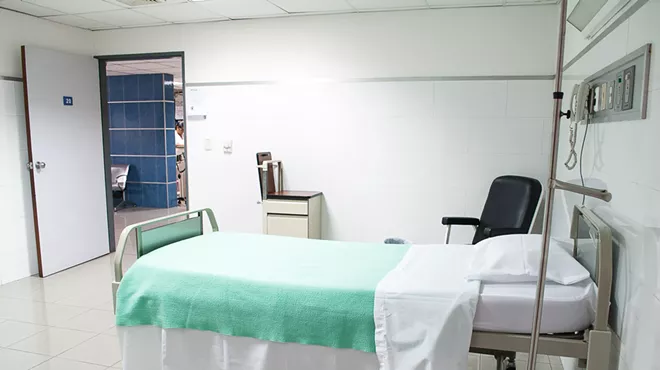 Texas hospital room