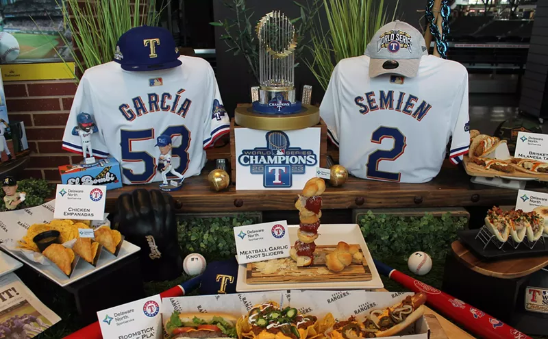 Image: Texas Rangers Hot Dog Finishes in Fifth Place