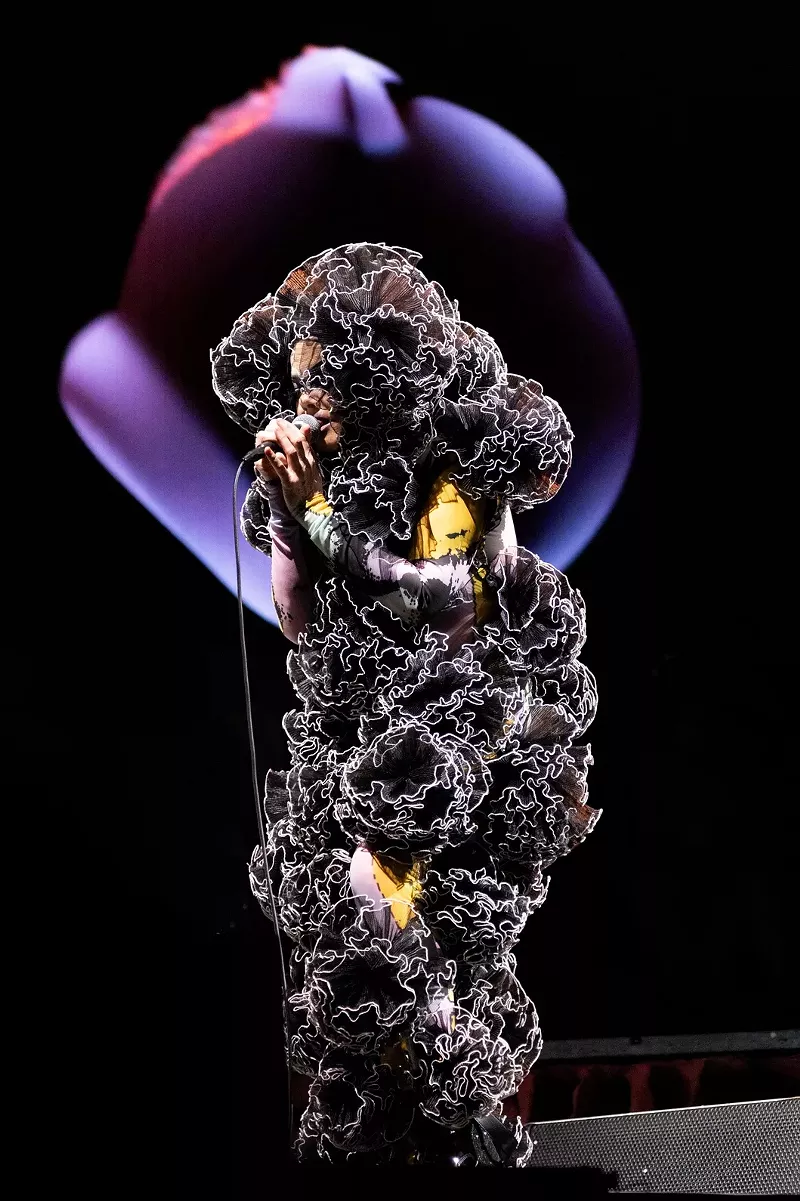 Image: Björk's otherworldly vision comes to life in her new live concert film, Cornucopia.