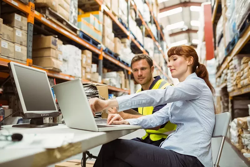 Image: Warehouse jobs like these popped up for the holidays.