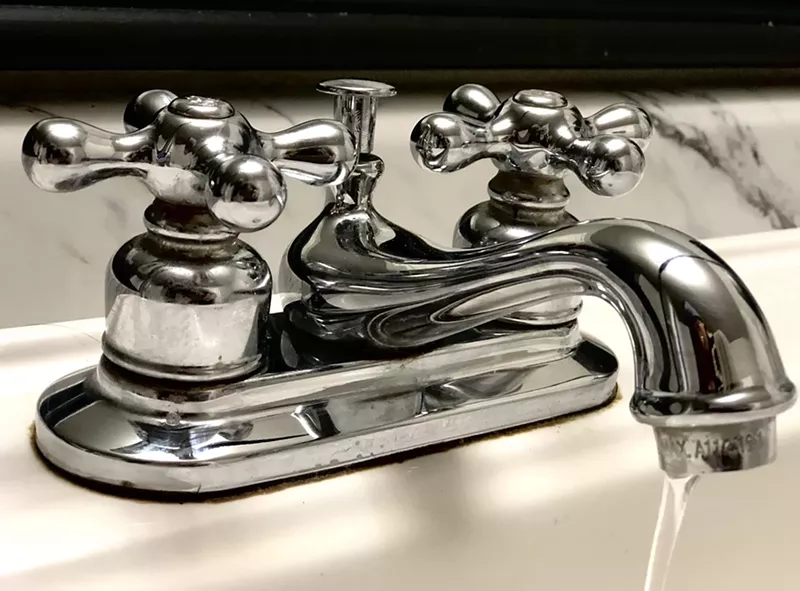 Image: Increased demand for water can also lead to damaged pipes and even more pressure on supply.