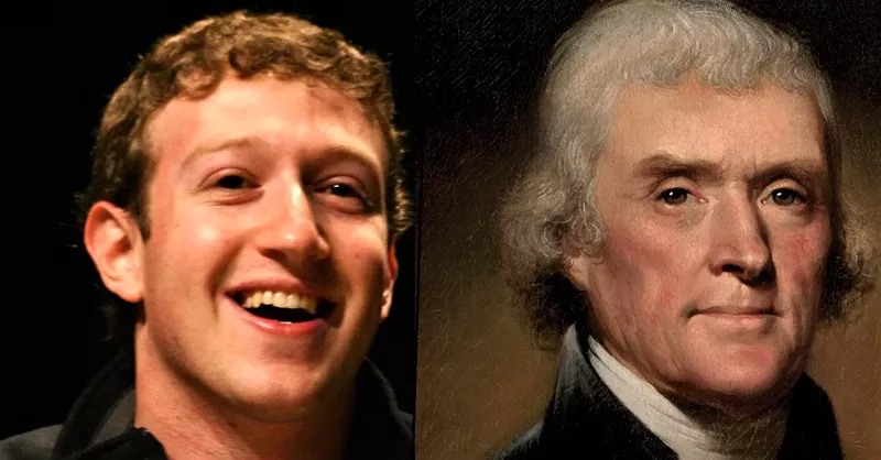 Image: Given a choice, maybe we should trust our basic liberties to the guy on the right.