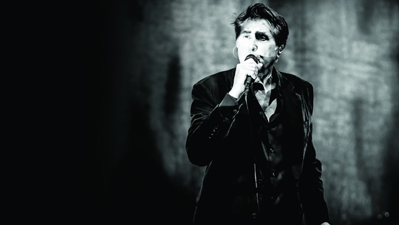 English singer songwriter Bryan Ferry brings his seductive crooning to Verizon Theatre at Grand Prairie Saturday night.