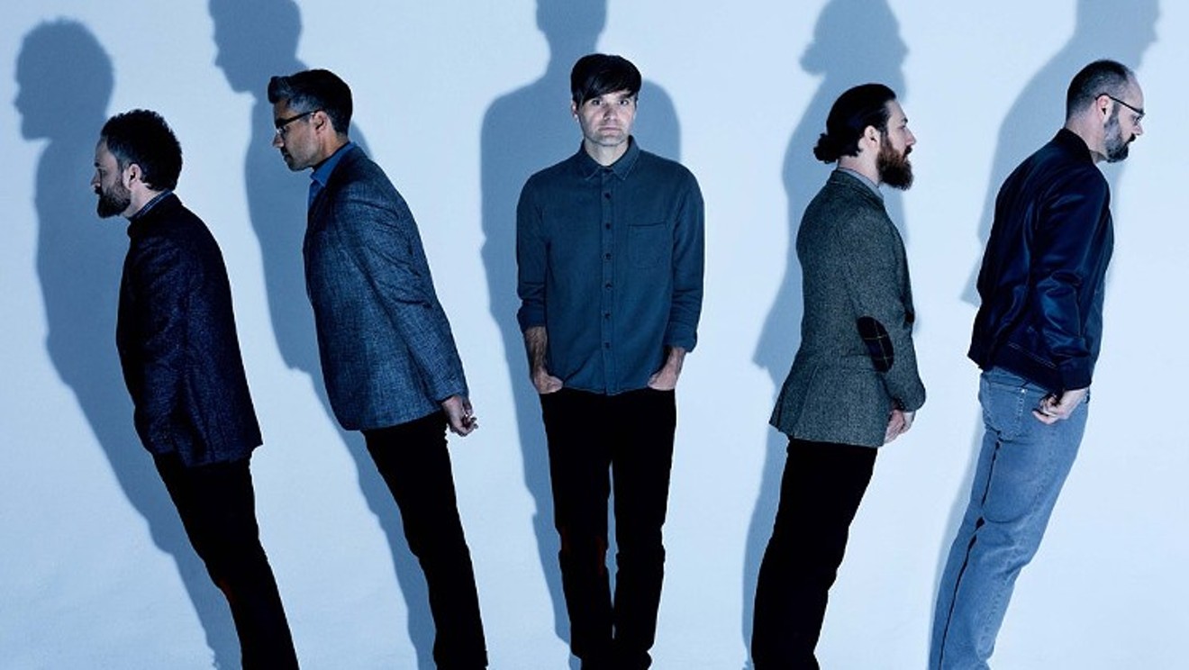 Death Cab for Cutie plays The Bomb Factory Monday Night.