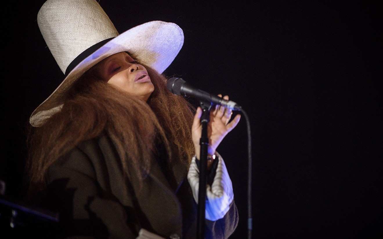 Erykah Badu will be at The Bomb Factory this Saturday.