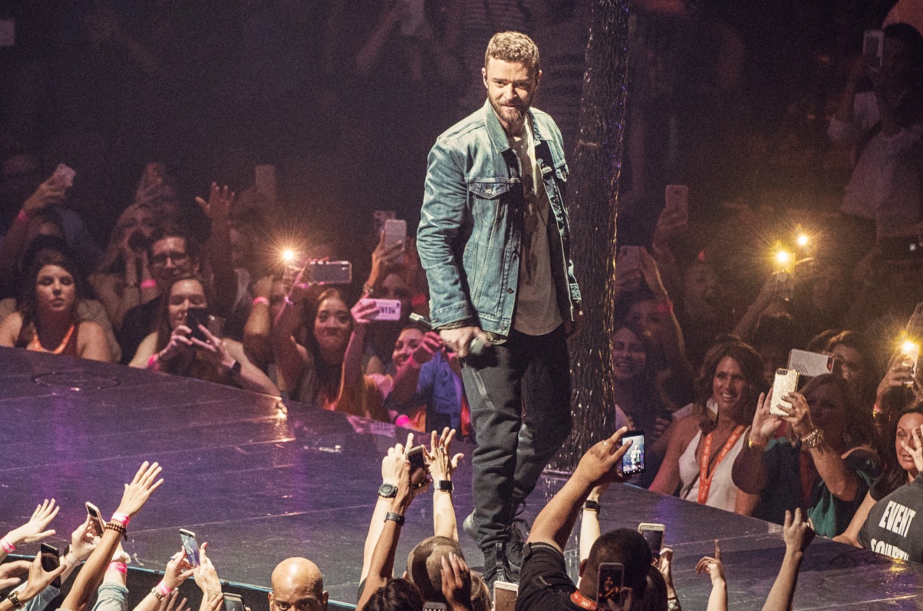 Justin Timberlake stops through American Airlines Center  on Thursday night.