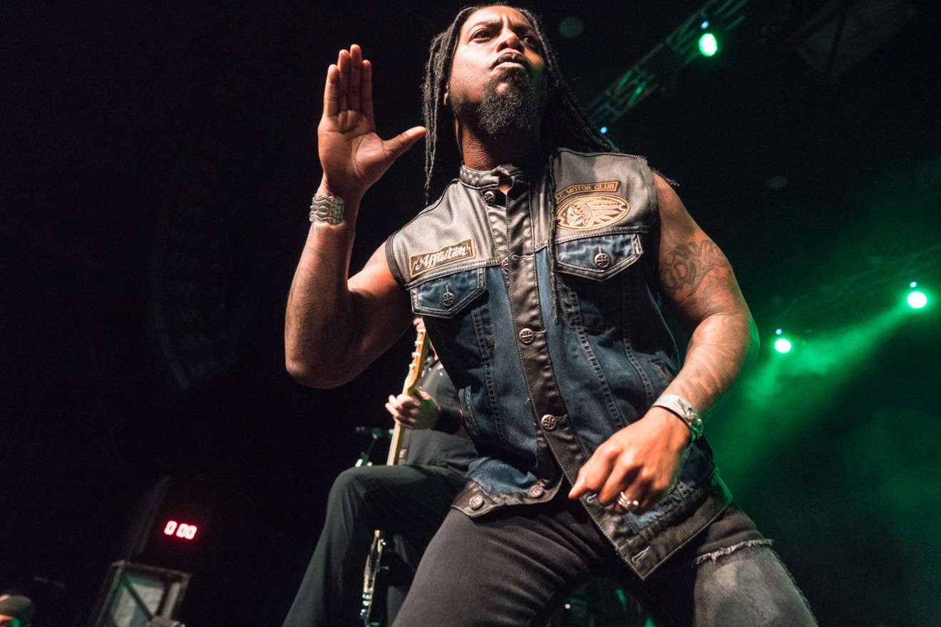 Sevendust plays The Bomb Factory this Sunday.
