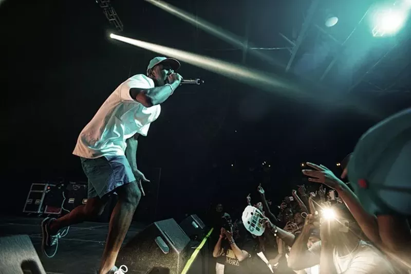 Image: Tyler, the Creator will perform with Vince Staples on Thursday night at the Bomb Factory.