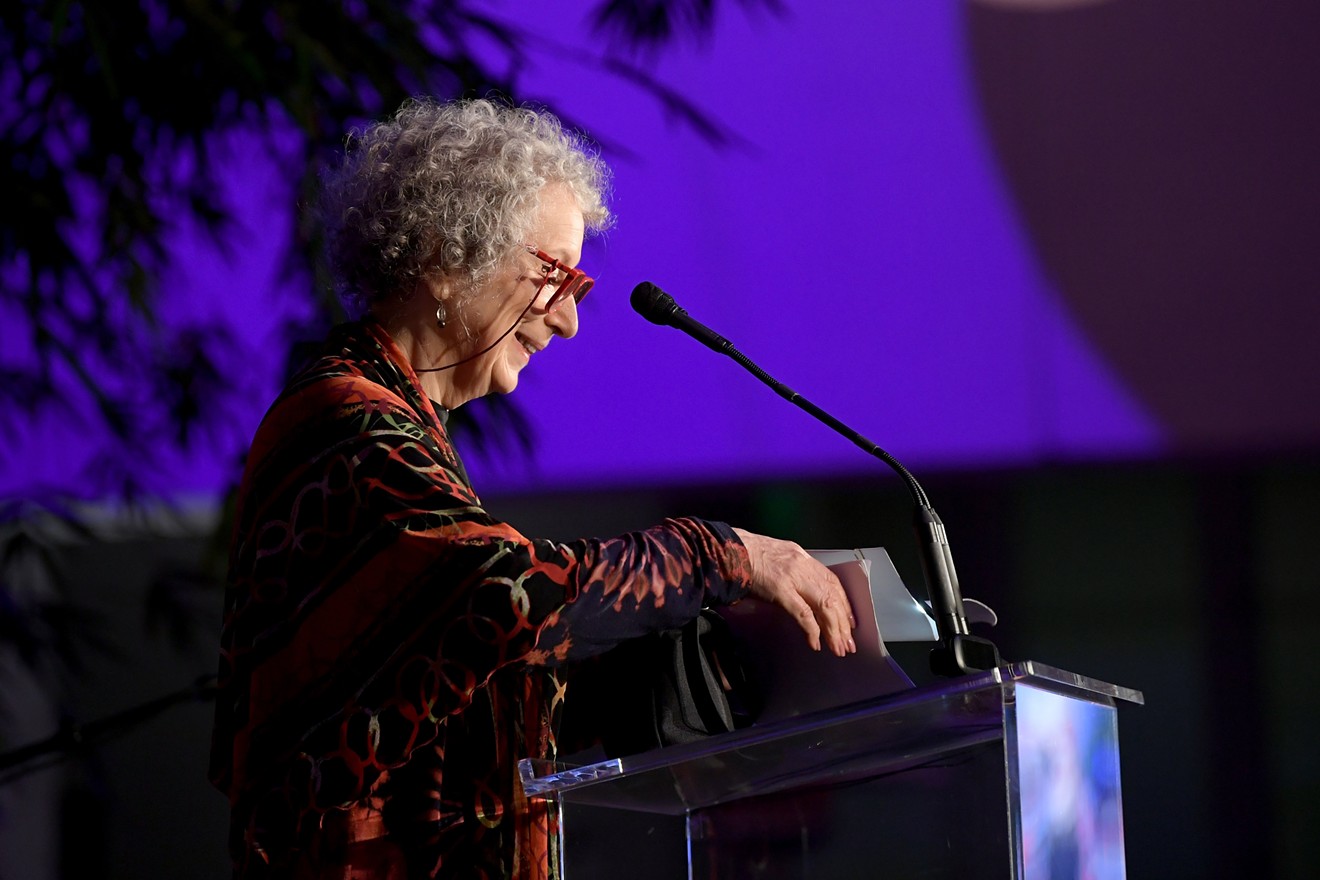 Margaret Atwood talks about her new novel, The Testaments, at SMU.