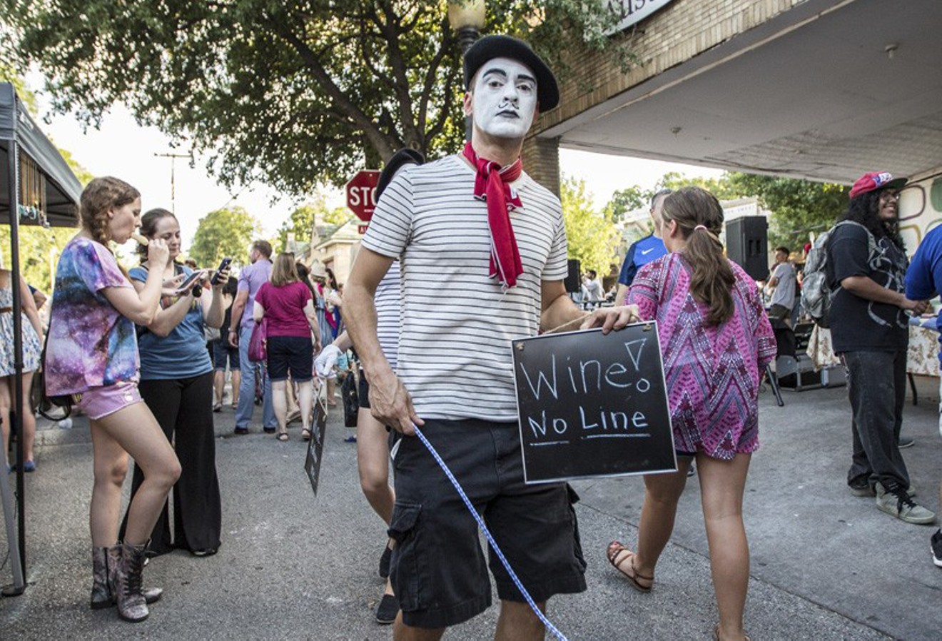 Bastille Day takes over Bishop Arts again this weekend with ample food, wine and more mimes than you can shake a stick at.