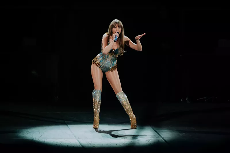 Image: Taylor Swift gave a powerful performance on Friday.