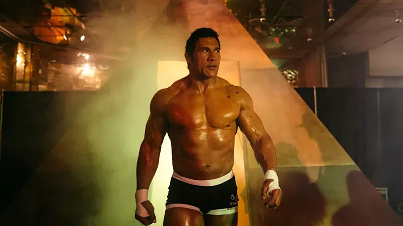 Image: Dwayne "The Rock" Johnson stars as UFC fighter Mark Kerr in A24's The Smashing Machine.
