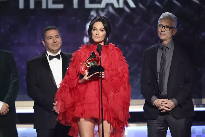 Image: Kacey Musgraves won Album of the Year for Golden Hour.
