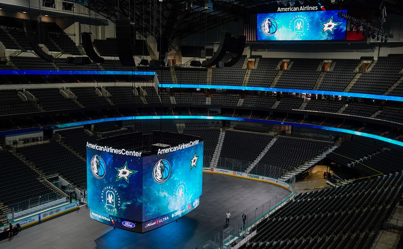The American Airlines Center Upgrades Its Screens, Scoreboard and (Finally!) Seats