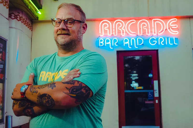 Image: Moody Fuqua has taken over the new venues Bowlksi's and Arcade Bar as entertainment director, making the spot the best place to be on any given night.