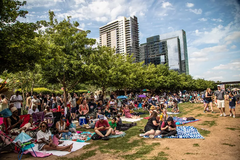 Image: Klyde Warren Park is always a good choice, but especially when they're playing our favorite movies.