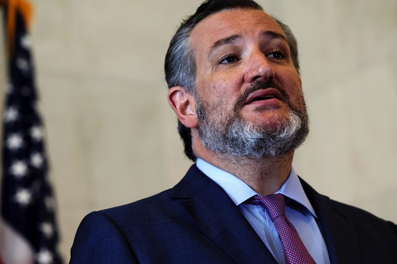 Ted Cruz gets heckled so often that he should start doing shitty stand-up.