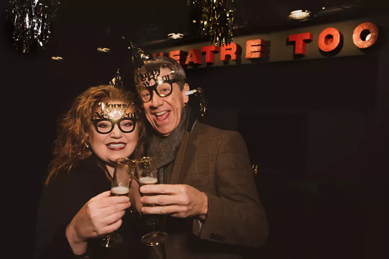 Image: I Love You, You're Perfect, Now Change Director Joel Ferrell and Music Director Vonda K. Bowling.