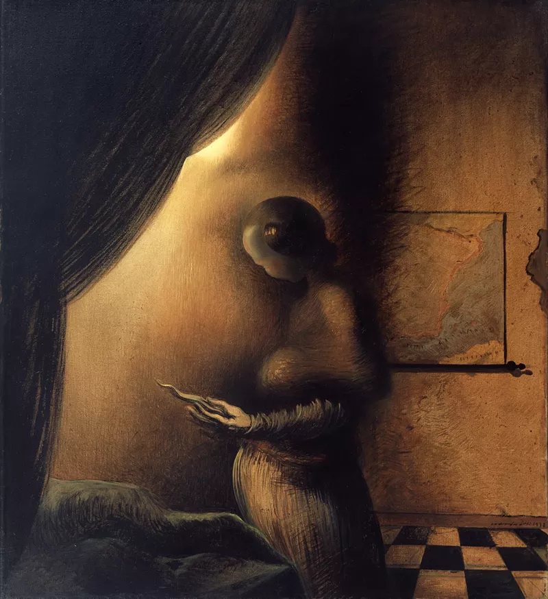 Image: Salvador Dalí (Spanish, 1904–1989), "The Image Disappears," 1938.