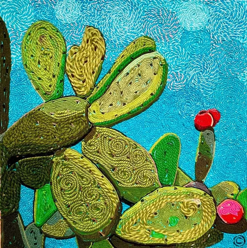 Image: The artwork of Corey Godfrey is one by many female artists whose work will be on display for the Kettle Art Gallery's Mystique showing.