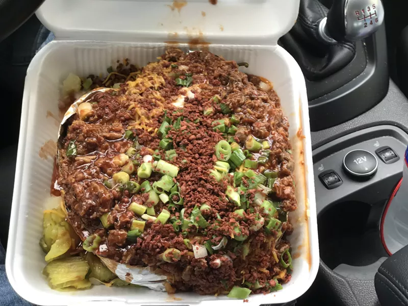 Image: Sweet lord, we've found heaven, and it comes in a styrofoam container.